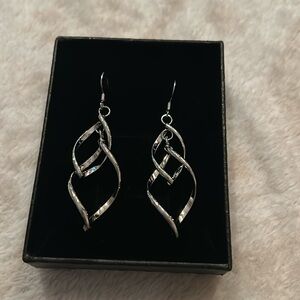 Sterling silver dangling earrings from Amazon